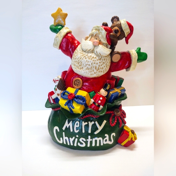 Midwest Of Cannon Falls Santa With Overstuffed Bag W/ Box - Picture 2 of 12